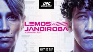 UFC Vegas 94: Lemos vs. Jandiroba Fight Card, Date, Start Time in India, Telecast & Live Streaming Info