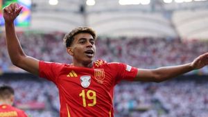 Yamal makes more history in Spain's Euro 2024 semi-final