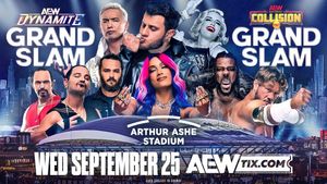 AEW Dynamite: Spoiler On Main Event Title Match Planned For Grand Slam 2024 Episode