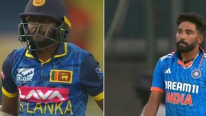 Mohammed Siraj slammed by fans for sledging Sri Lanka's No.9 batter after being hit for boundary in 2nd ODI