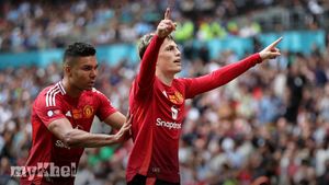 Garnacho Poised For World-Class Status Under Ten Hag's Guidance At Manchester United
