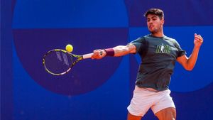 US Open 2024: Carlos Alcaraz twists his ankle in practice but says he is OK