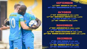 Chennaiyin FC ISL Fixture 2024-25: Complete Schedule List, Date and Timings, Venue