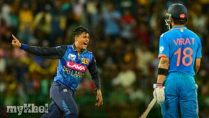 Vandersay Shines As Sri Lanka Takes Series Lead Against India