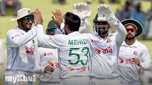 Mehidy Hasan Miraz Leads Bangladesh To Historic Test Win Over Pakistan