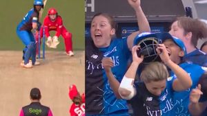 The Hundred Final: Deepti Sharma hits a 'Clutch Six' to propel London Spirit to historic title win - Watch her teammates' jaw dropping reaction