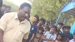 Tamil Nadu coach from Salem seen Kicking, Beating young School Footballers after Defeat - An Absolute Disgrace!