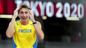 Mondo Duplantis Breaks Pole Vault Record For 10th Time at Silesia Diamond League 2024
