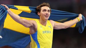 Olympics 2024: Armand Duplantis claims pole vault world record in successful gold medal defence