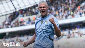 Guardiola Lauds Haaland As Pressing 'Animal' Boosting City's Attack
