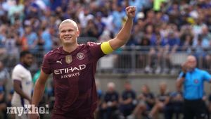 Haaland's Hat-Trick Powers Manchester City To Pre-Season Victory Over Chelsea