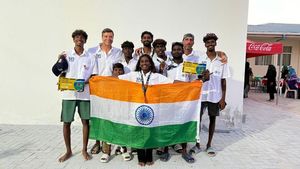 India Outsurf China To Clinch Silver Medal At The Maruhaba Cup, Asian Surfing Championships 2024