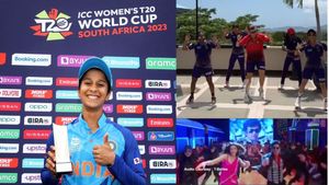 Jemimah Rodrigues Leads Lady Knights in Shah Rukh Khan Groove, When Trinbago Knight Riders Dances to Same Tune
