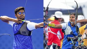 Olympics 2024 Archery: Know All About Ankita Bhakat & Dhiraj Bommadevara’s Quarterfinal Opponents Elia Canales & Pablo Acha