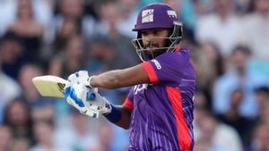 The Hundred 2024: Nicholas Pooran sends the ball into the orbit with a colossal '113m six'