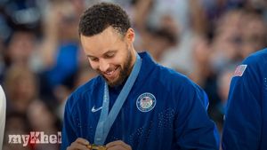 Stephen Curry 'Blessed' To Win His First Olympic Gold With Team USA