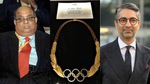 Which Indian athlete has been awarded the Olympic Order?