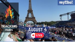 Paris 2024 Olympics Highlights, 4th August: Lakshya Sen loses to Viktor Axelsen, India beat Great Britain to reach Hockey Semifinal, Shooters Fail to Reach Medal Rounds, Lovlina Borgohain loses to Li Qian