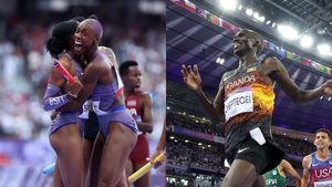 Paris Olympics Track and Field Stars of the Day: Joshua Cheptegei's Gold and USA's 4x400m Relay World Record