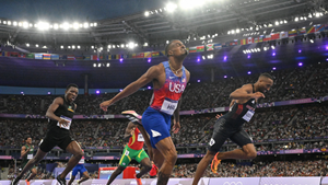 Olympics 2024 Athletics: Quincy Hall edges Matthew Hudson-Smith to gold in thrilling 400m final