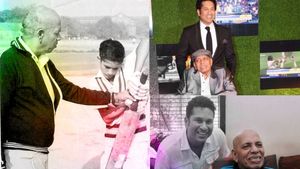 Sachin Tendulkar's Coach Ramakant Achrekar to Be Immortalised with a Statue at Shivaji Park