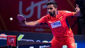 UTT 2024: Sathiyan Helps Dabang Delhi TTC Prolong Winning Run Against Puneri Paltan TT