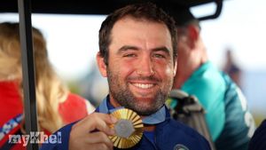 Scottie Scheffler's Emotional Victory: From Behind To Olympic Gold