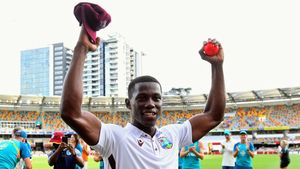 WI vs SA 2nd Test: Shamar Joseph Takes Fifer as 17 Wickets Fall on Day 1 in Guyana