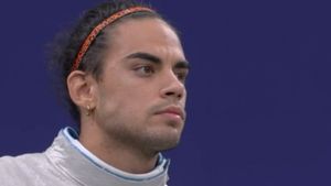 Tommaso Marini: Celebrating Pride with a Lady Gaga Tattoo at Paris Olympics