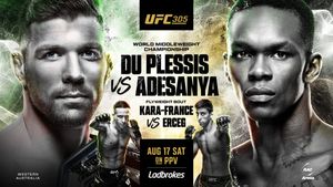 UFC 305: Du Plessis vs. Adesanya Fight Card, Date, Timings in IST, Telecast & Live Streaming Info