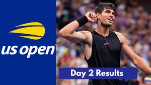 US Open 2024 Day 2 Results - August 27: Find All Results as Carlos Alcaraz, Jannik Sinner Win While Emma Raducanu Loses