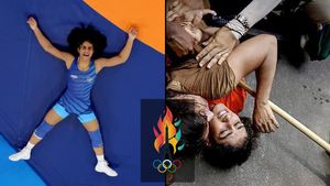 Vinesh Phogat Rewrites Redemption Story at Paris 2024: From Protesting on Street To Kindling Hopes Of India's First Wrestling Gold