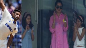 IND vs BAN: Ravichandran Ashwin’s Wife And Daughters Celebrate After Spinner Stars in Chennai Test Win