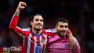 Atletico Madrid Triumphs 2-1 Against RB Leipzig Thanks To Late Header From Jose Maria Gimenez