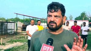 Brij Bhushan Singh Accuses Vinesh Phogat of Cheating to Attend Olympics, Claims 