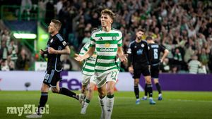 Celtic Dominates Slovan Bratislava 5-1 In Champions League Opener With Engels' Stellar Performance