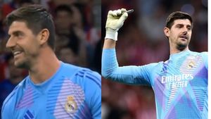 Real Madrid keeper Thibaut Courtois hit with 'Bag of Faeces' as Madrid derby ends in Stalemate
