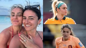 Love on the Pitch: The Engaging Journey of Ellie Carpenter and Danielle van de Donk
