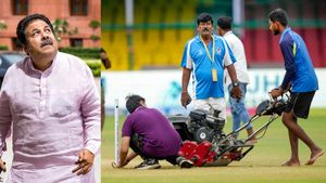 India vs Bangladesh: Kanpur's Green Park Stadium's Drainage System to be Upgraded After Rain Impacted Three Days of Action