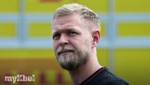 Magnussen Receives Baku Ban For Exceeding Penalty Points After Gasly Clash