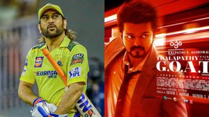 MS Dhoni's Surprise Appearance in Vijay’s 'GOAT' Leaves Fans in Awe