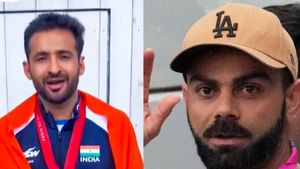 Paralympic gold medallist shuttler Nitesh Kumar is a big fan of Virat Kohli and his fitness