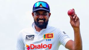SL vs NZ 2nd Test: Prabath Jayasuriya Claims 8th Fifer in Galle as Sri Lanka Bowl Out New Zealand For 88