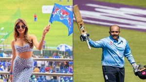 Prithvi Shaw and Rumoured Girlfriend Nidhhi Tapadiaa Enjoy a Stroll Through London Love