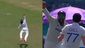 IND vs BAN: Rohit Sharma takes a Stunning Catch to dismiss Litton Das - Watch