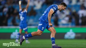 Mitrovic's Late Double Propels Al-Hilal To Top Of Saudi Pro League