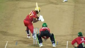 CPL 2024: TKR batter Shaqkere Parris hits 124m Six - Which is the biggest Six in T20 Cricket?