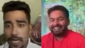 Rishabh Pant's Hilarious Reaction to Mohammed Siraj Meme Goes Viral