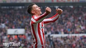 Sunderland Triumphs Over Middlesbrough In Derby Match Thanks To Chris Rigg's Stunning Backheel Goal