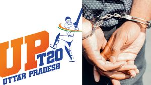UP T20 League: Uttar Pradesh Police Files FIR Against 2 People in Betting Scandal, Raises Concerns Over Betting Apps Sponsor